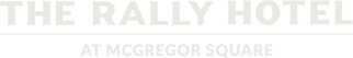 Logo - The Rally Hotel - McGregor Square - Inquire
