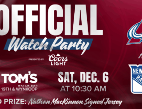 Tom’s Watch Bar: Official Avs Watch Party