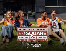Denver Broncos Watch Party: Broncos vs. Jaquars | McGregor Square