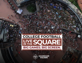 College Football Watch Parties at McGregor Square