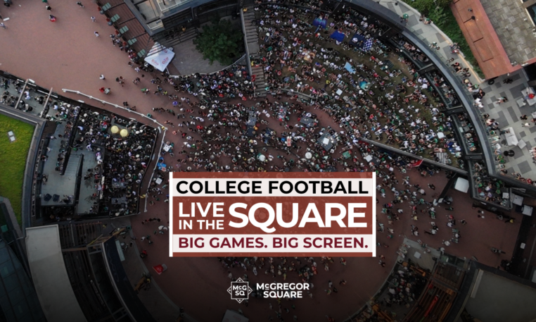 College Football Watch Parties at McGregor Square