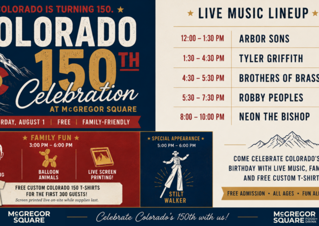 Colorado Day | Colorado 150 Celebration at McGregor Square