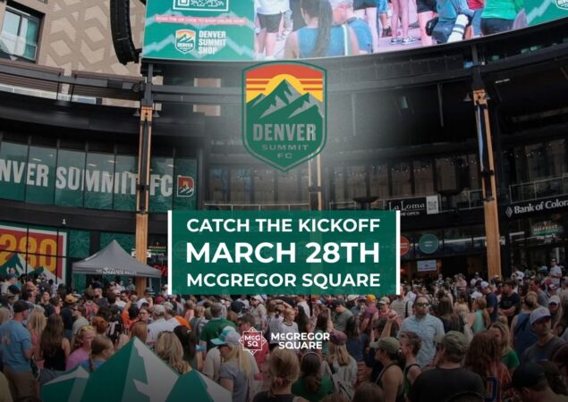 Denver Summit FC Inaugural Match Watch Party at McGregor Square