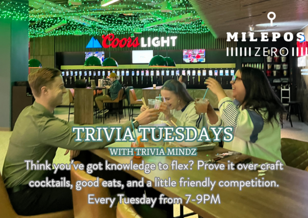 Trivia Tuesdays at Milepost Zero