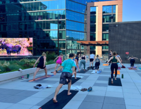 Corepower @ The Rally Hotel Summer Rooftop Yoga Series