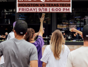 Houston vs. Texas Tech College Football Watch Party at McGregor Square