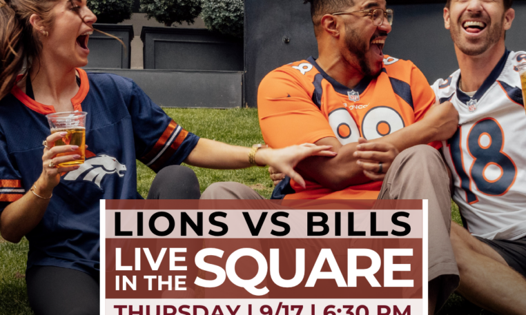 Lions vs. Bills NFL Watch Party at McGregor Square