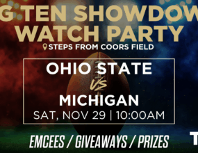 Tom’s Watch Bar: Big Ten Showdown Watch Party