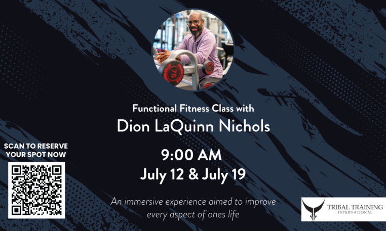 Functional Fitness Training class with Dion LaQuinn