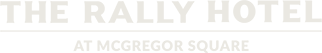 Logo - The Rally Hotel - McGregor Square - Inquire