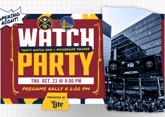Denver Nuggets Season Opener Rally and Watch Party