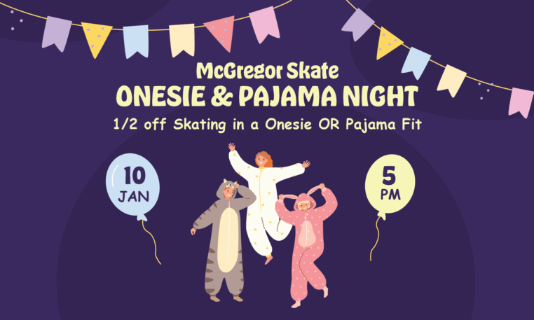 McGregor Skate Pajama and Onesie Night